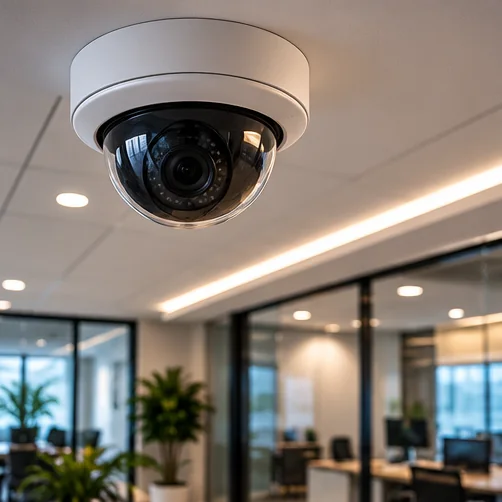 Illustration of Indoor dome cameras